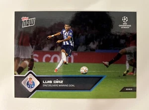 LUIS DIAZ TOPPS NOW CHAMPIONS LEAGUE 2021/22 /297 - Picture 1 of 2