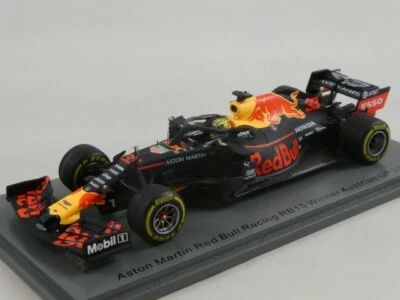 Spark Aston Martin Red Bull RB15 #33 Verstappen winner Austrian 2019 1/43 S6088 - Immagine 1 di 3