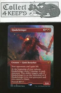 Quakebringer Alternate Extended Art Kaldheim Mythic Rare Near Mint - Picture 1 of 2