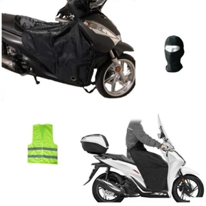 PER YAMAHA XENTER 125 COPRIGAMBE FELPATO IMPERMEABILE PER SCOOTER COPERTA TERM - Picture 1 of 7