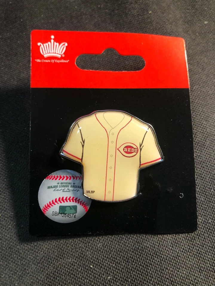 NEW 2020 Issue Cincinnati Reds Jersey Pin - Butterfly Clasp - MLB Licensed - Image 1 of 1