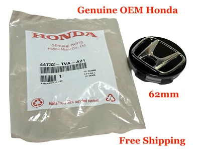 Genuine OEM 2018-2021 Honda Accord Sport Wheel Center Cap 44732-TVA-A21 62mm New - Image 1 of 4
