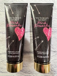 Victoria's Secret dunkle romantische Duftlotion jeweils 8 OZ 2 Flaschen Neu - Bild 1 von 5