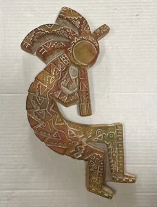 Vintage Kokopelli Native American Fertility Deity/Harvest God Wall Art - Picture 1 of 4