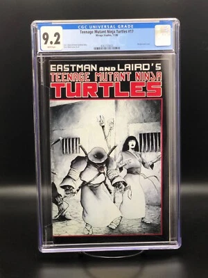 Teenage Mutant Ninja Turtles #17 1st Print CGC 9.2 1988 Wraparound Cover - RARE! - Image 1 of 3