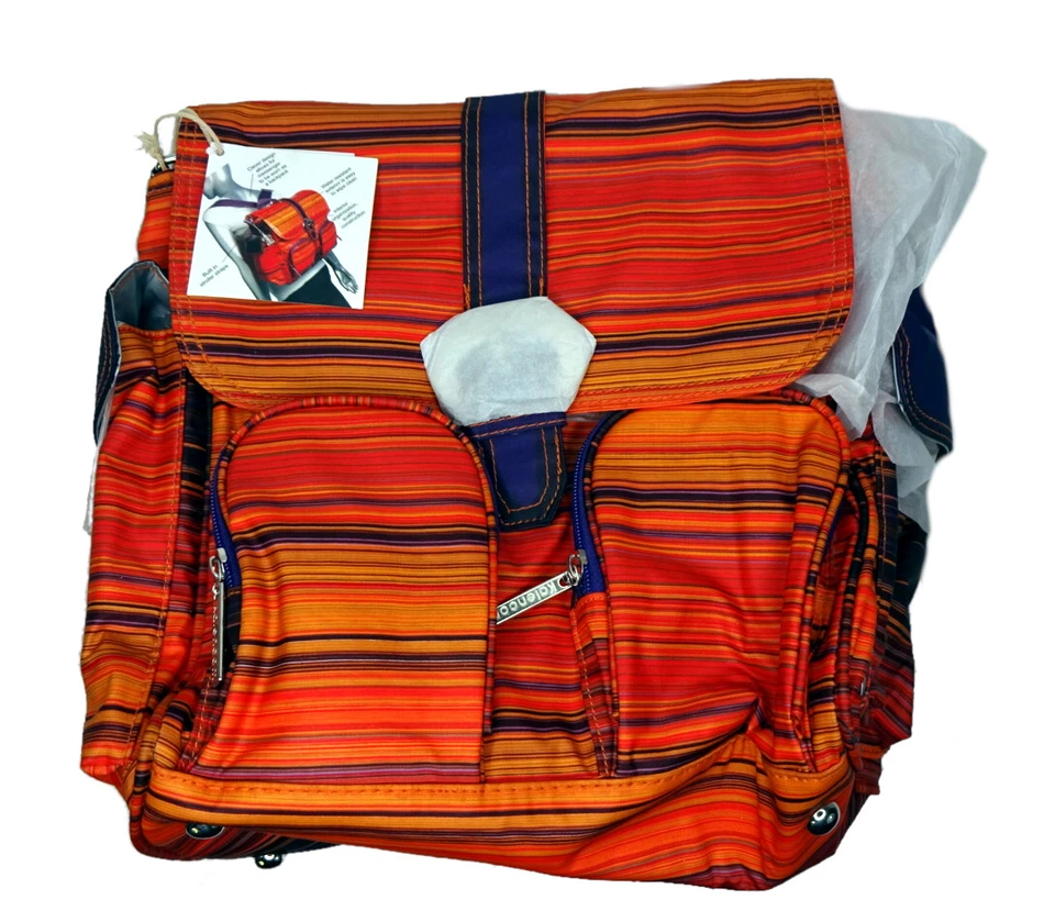 Kalencom Double Duty Diaper Bag Backpack Water Resistant W/ Stroller Straps - Image 1 of 3