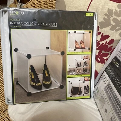 2x Modular Interlocking Storage Cube - good for storage - Image 1 of 2