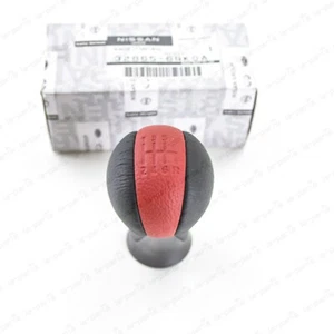 Genuine Nissan Fairlady Z Z34 Infiniti 370Z Nismo Red 6MT Shift Knob 32865-6GK0A - Picture 1 of 10