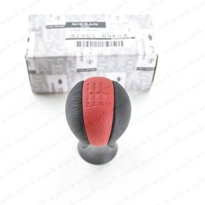 Genuine Nissan Fairlady Z Z34 Infiniti 370Z Nismo Red 6MT Shift Knob 32865-6GK0A - Image 1 of 4