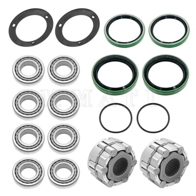 2 Front Wheel Hub Clutch & Bearing Seals for Polaris Xplorer 250 300 400 500 4x4 - Image 1 of 4