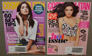 2 magazine lot - Ashley Greene - Cosmopolitan 2011, 2012 - Imagen 1 de 1