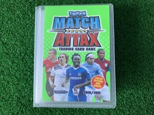 Rare Topps Match Attax 2010/2011 2010/11 10/11 Mini Pocket Binder Album Empty - Picture 1 of 3