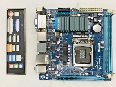 Gigabyte GA-H61N-USB3 REV:1.0 DDR3 -mini ITX -Sockel 1155 - mit I/O Shield#M2675 - Bild 1 von 4
