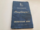 TRIUMPH MAYFLOWER INSTRUCTION BOOK 1951-52