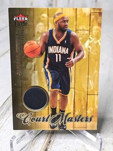2007-08 NBA Fleer Ultra Jamaal Tinsley #CM-13 Court Masters Game Used Patch - Picture 1 of 3