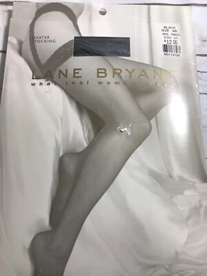 lane bryant black garter stocking size ab All In One - Image 1 of 4