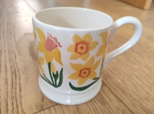 NUOVA tazza Emma Bridgewater 0,5 1/2 pinta NARCISO spugna fiori narcisi - Foto 1 di 1