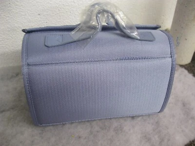 Blue Joy Mangano 4 bolsas triangulares en bolsa de viaje para artículos de tocador Foto 1 de 4