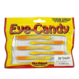 Northland Tackle Eye Candy Jig Crawler Floating 3.5" Soft Plastic Fishing Lure - Picture 1 of 6