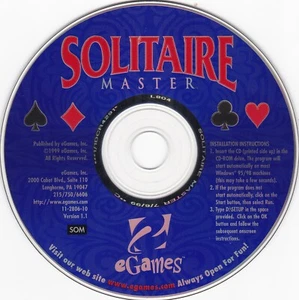 Solitaire Master de colección (PC, 1999) *SOLO DISCO* - Imagen 1 de 2