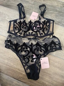 Agent Provocateur "HAYLIE" Bra 34B & Knickers AP3 MEDIUM - BRAND NEW WITH TAGS! - Picture 1 of 7