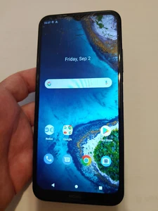 Cracked Nokia G100 TA-1430 128GB GSM Factory Unlocked Android Nordic Blue, AS-IS - Picture 1 of 9