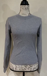 Open Edit Women's Gray Sweater Long Sleeve Pullover Size Small - Picture 1 of 7