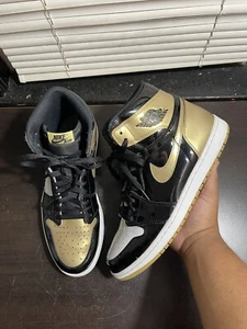 Air Jordan 1 Retro OG NRG High Gold Top 3 Size 11.5 Good Condition - Picture 1 of 15