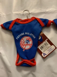 New York Yankees future Allstar baby Shirt Keepsake Christmas Ornament NEW - Picture 1 of 3