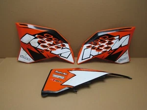 KTM 300 EXC Six Days 2007 body fairing panels set of 3 (9021) - Picture 1 of 19