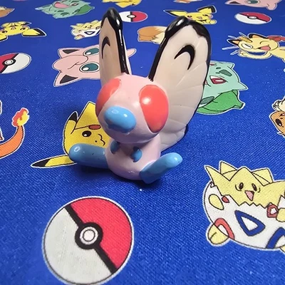 Pokemon Butterfry Rosa Brillante Figura Finger Puppet 1997 Nintendo Bandai De colección Foto 1 de 4