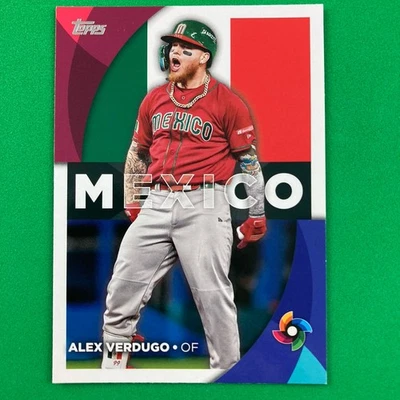 Alex Verdugo 2023 Topps World Baseball Classic Insert #29 MLB Team Mexico - Image 1 of 2