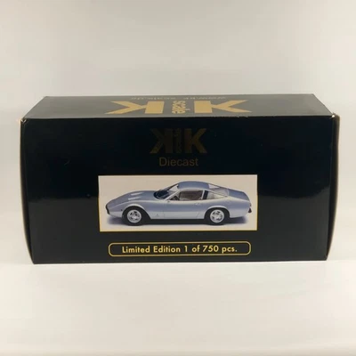 Ferrari 365 GTC4 1971 escala KK metal plata escala 1/18 raro Foto 1 de 4