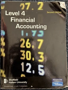 Level 4 Financial Accounting [Paperback] Frank Wood and Alan Sangster Sheffield  - Picture 1 of 2