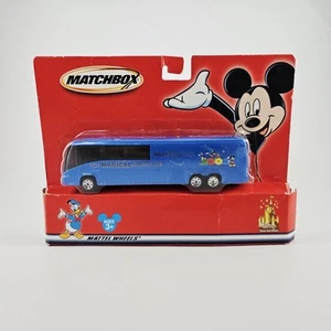 2003 Disney Parks exklusiver blauer Matchbox Resort Transport Reisebus Bus - Bild 1 von 3