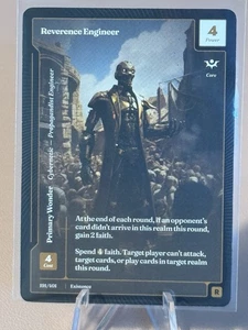 Wonders Of The First: Existence - Reverence Engineer 191/401 RARO🔥🔥🔥 - Imagen 1 de 2