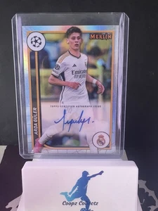 Arda Guler Real Madrid Silber Auto! Topps Merlin UEFA Club Competitions 2023-24 - Bild 1 von 2
