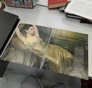 Anne Hathaway Versace Fashion Magazine 2 Page Spread Print Ad - Picture 1 of 6