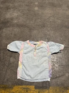 Vintage Guess Baby T-shirt Small 24m Months Made In USA Girls - Picture 1 of 11
