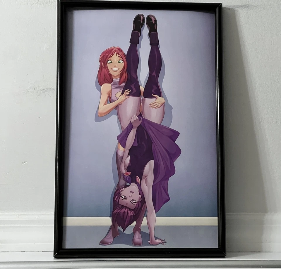 Teen Titans Raven Art Poster - image 1 of 1