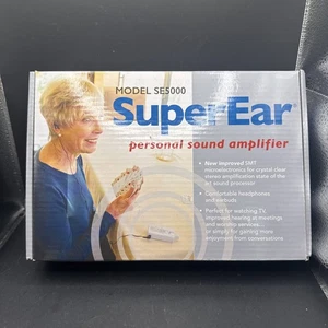 SuperEar SE5000 Personal Sound Amplifier With Box FREE SHIPPING - Picture 1 of 2