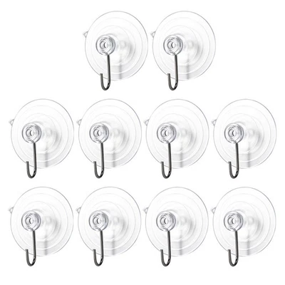 10pcs Multipurpose Suction Cup Hooks Convenient Hooks Multipurpose - Image 1 of 4