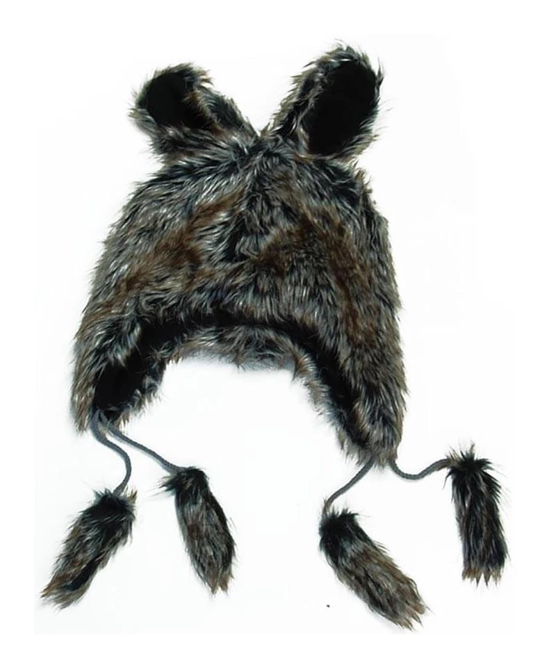 Sombrero Disfraz de Conejito Marrón Piel Sintética Adulto Foto 1 de 1