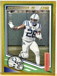 2025 Score - Jonathan Taylor #89 Gold Dots /499 Indianapolis Colts - Bild 1 von 3
