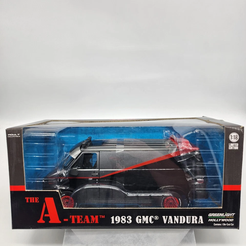 Greenlight Collectibles 1:18 The A TEAM 1983 GMC Vandura Item #13521 SEALED READ - Image 1 of 4