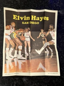 Póster de baloncesto Topps 1970 #4 de 24 Elvin Hayes - Imagen 1 de 1