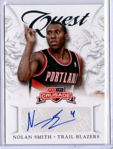 2012-13 Panini Crusade Basketball Nolan Smith ROOKIE AUTO TRAILBLAZERS - Picture 1 of 1