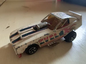 1976 Evil Knievel Ideal Stunt Driver Inside 4,25" Spielzeugauto Vintage - Bild 1 von 9