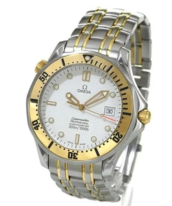 Omega Seamaster acero dinero oro (usado) reloj para hombres - Imagen 1 de 11