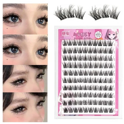 Segmented Lash Extension Eyelash Grafting Glue-Free 3D Fluffy Clusters Eyelash ∂ - Image 1 of 4